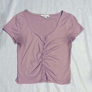 Lavender baby tee